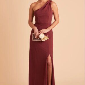 Birdy Grey "Kira" Rosewood Crepe Maxi Dress